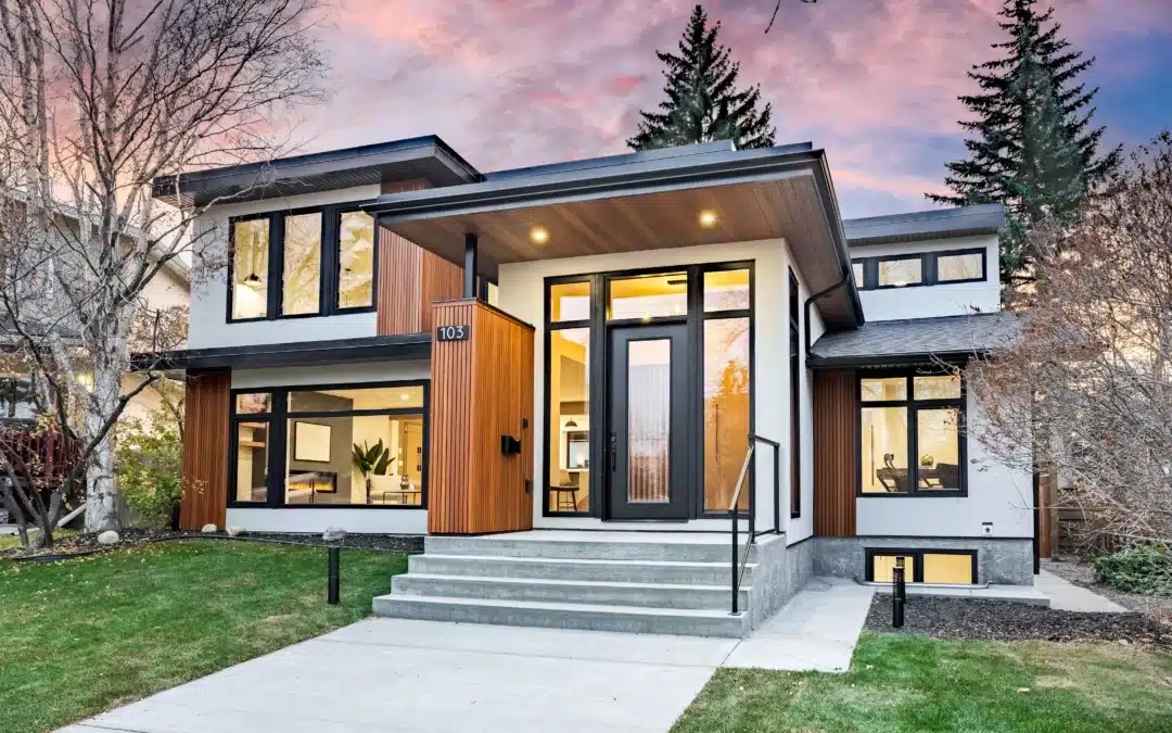 Modern North Glenmore Park Renovation