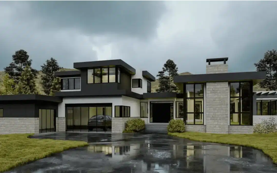 A custom home on an acreage in Silverhorn, Alberta.